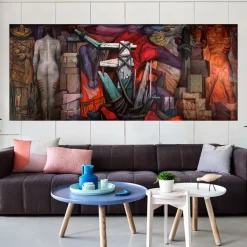Mural Liberación Famous Painting by Jorge Gonzalez Camarena