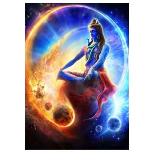 Shiva Hindu God Modern Wall Art