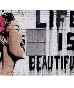2. Life is Beautiful by Banksy