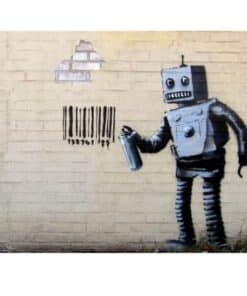 4. Robot by Banksy