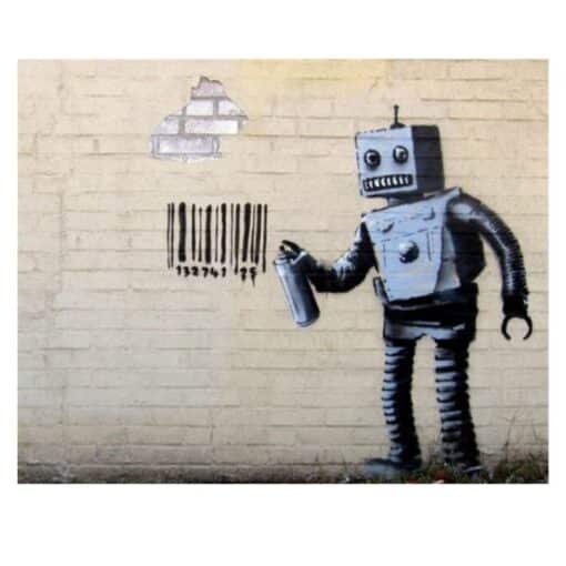 4. Robot by Banksy