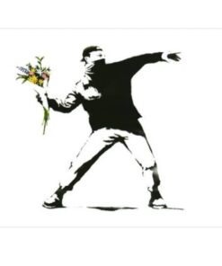 7. The Flower Thrower by Banksy