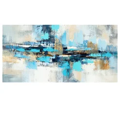 Abstract Oil Painting With a Beautiful Color Blend