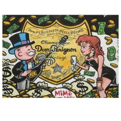 Alec Monopoly Champagne Money
