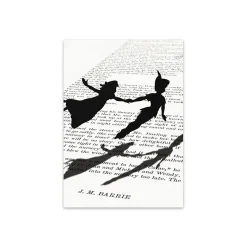 B) Black White Shadow On the Book Pages