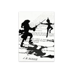 F) Black White Shadow On the Book Pages