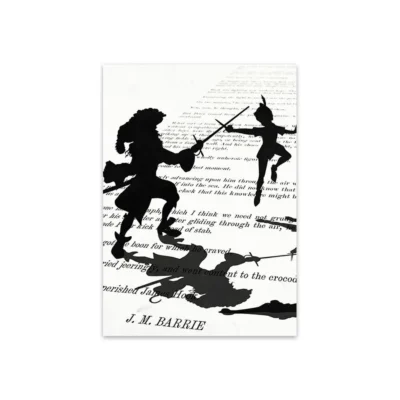 F) Black White Shadow On the Book Pages