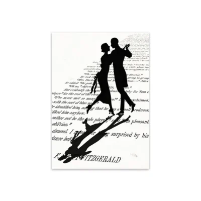 G) Black White Shadow On the Book Pages