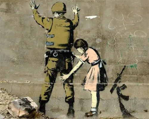 Classic Graffiti By Banksy Art Canvas Painting & Calligraphy Nordic Fashion Posters and Prints Home Decoration Wall Art Picture