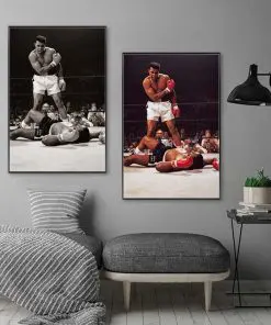 Famous Moment of Muhammad Ali with Sonny Liston 1965