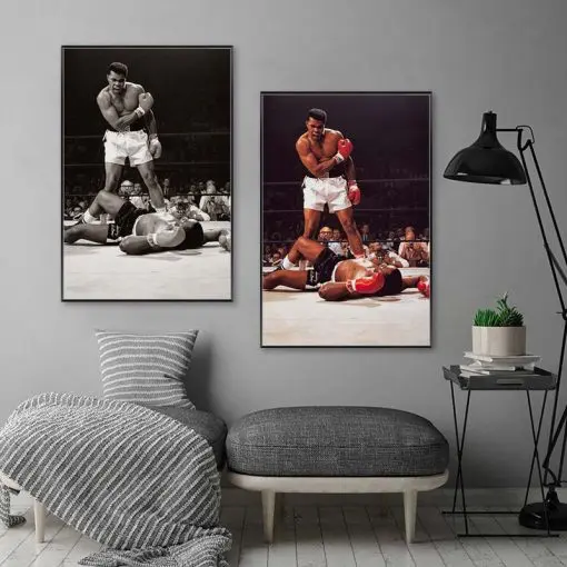Famous Moment of Muhammad Ali with Sonny Liston 1965