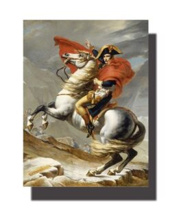 Napoleon Crossing the Alps Oil Painting Printed on Canvas