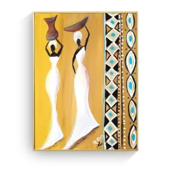 Modern Painting of African Women (2