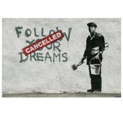 Mural Graffiti Panda Elephant Follow your Dreams There is Always Hope - Image 2