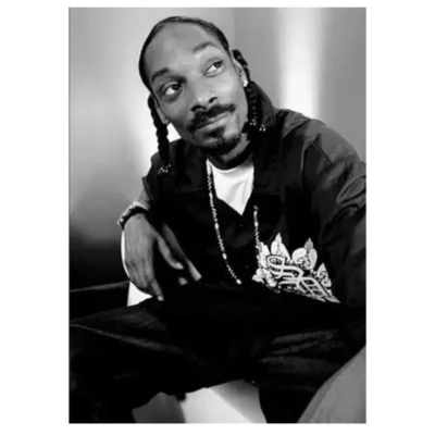 Snoop Dogg Famous Music Rapper Pictures Printed on Canvas - Image 4