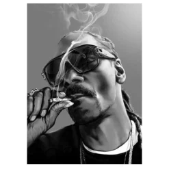 Snoop Dogg Famous Music Rapper Pictures Printed on Canvas - Image 6