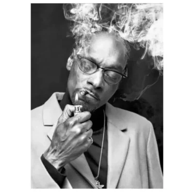 Snoop Dogg Famous Music Rapper Pictures Printed on Canvas - Image 7