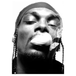 Snoop Dogg Famous Music Rapper Pictures Printed on Canvas - Image 8