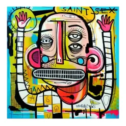 Abstract Graffiti Street Art