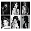 Amy Winehouse Famous British Singer and Songwriter Picture Printed on Canvas
