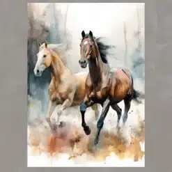 Running Horses