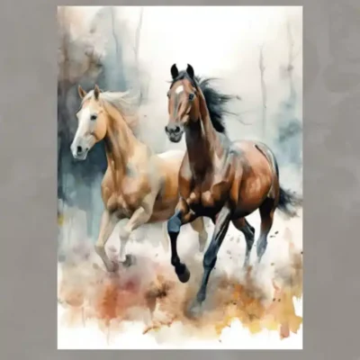 Running Horses