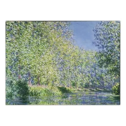 Claude Monet Painting Printed on Canvas