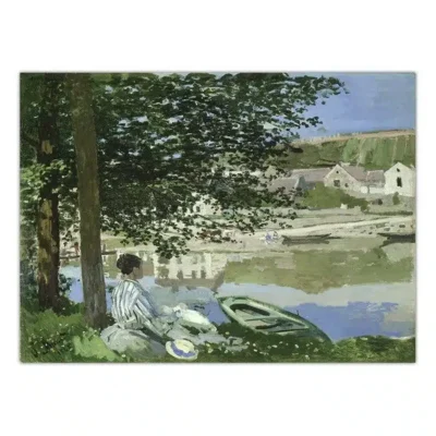 Claude Monet Painting Printed on Canvas