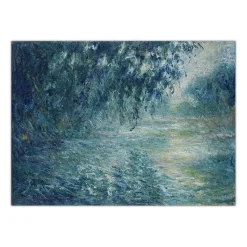 Claude Monet Painting Printed on Canvas