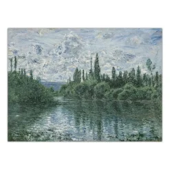 Claude Monet Painting Printed on Canvas