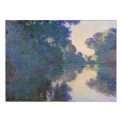 Claude Monet Painting Printed on Canvas