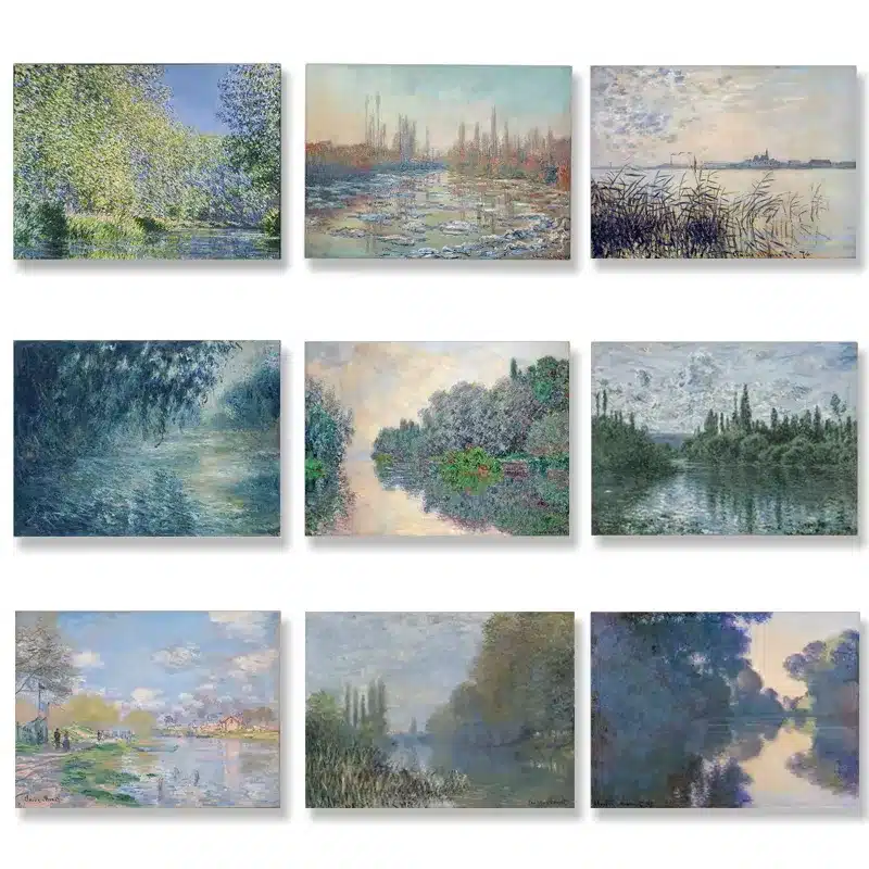 Claude Monet Paintings Printed on Canvas