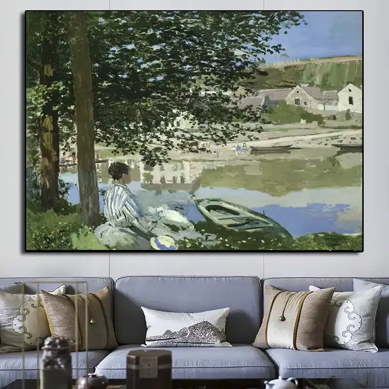 Claude Monet Paintings Printed on Canvas