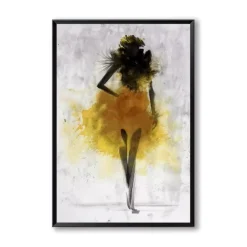 Elegant Dancing Skirt Girl