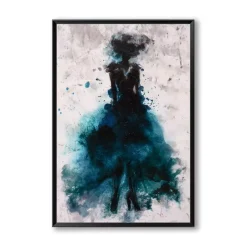 Elegant Dancing Skirt Girl