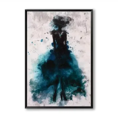 Elegant Dancing Skirt Girl