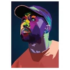 Famous Rappers Musicians Printed on Canvas - Image 3