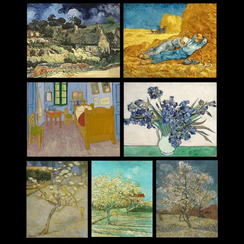 Famous Vincent Van Gogh Oil Paintings Printed on Canvas 3
