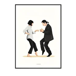 From the Movie Pulp Fiction Mia & Vincent Vega Dance
