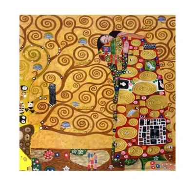 Fulfillment by Gustav Klimt, 1911