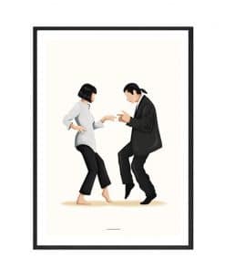 From the Movie Pulp Fiction Mia & Vincent Vega Dance