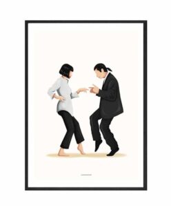 From the Movie Pulp Fiction Mia & Vincent Vega Dance
