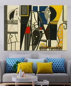 Abstract Picasso's Replica of Classic Art Canvas Painting Posters and Prints Wall Art Picture for Living Room Decoration Cuadros