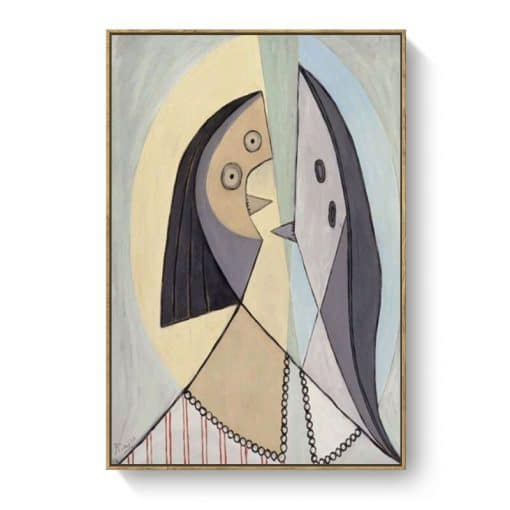 Picasso Oil Painting Abstract Figure Modern Mural Canvas Painting Wall Art Living Room Home Decor Abstract Art