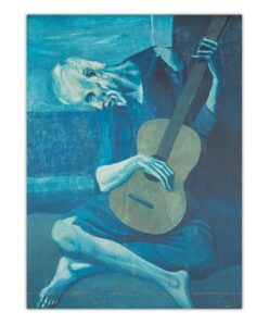 Giclee Print Picasso Abstract Hanging Old Painting The Blind Guitarist Wall Pictures For Living Room Surrealism Wall Art Picasso