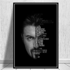 Bedroom Living Sofa Wall Art Home Decor Picture Prince Michael Jackson Bowie Quote Legends Star Quality Canvas Painting Poster