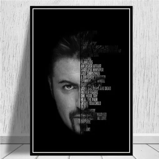 Bedroom Living Sofa Wall Art Home Decor Picture Prince Michael Jackson Bowie Quote Legends Star Quality Canvas Painting Poster