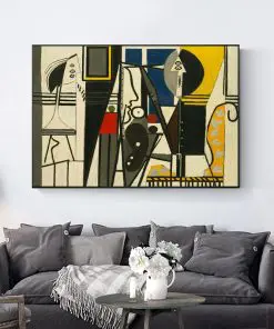 Abstract Picasso's Replica of Classic Art Canvas Painting Posters and Prints Wall Art Picture for Living Room Decoration Cuadros