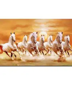 Seven Running White Horse