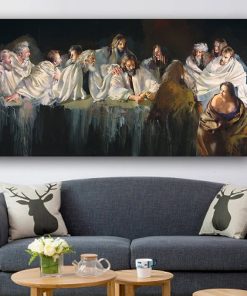 Last Supper by Robert Lenkiewicz